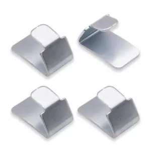 5x IKEA 114594 IVAR FABRIKOR GLASS SUPPORTS METAL CABINETS ORIGINAL - Picture 1 of 3