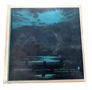 TCHAIKOVSKY SYMPHONY #4 JEWEL CASE A- Boxed Reel to Reel Tape Original Recording - Foto 1 di 6