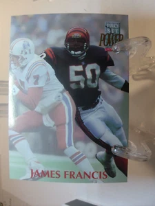 1992 Pro Set Power Football #248 - James Francis - Cincinnati Bengals 92-1146 - Picture 1 of 2