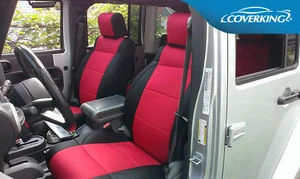 Suzuki Samurai Coverking Neosupreme Custom Fit Front Seat Covers - Picture 1 of 11