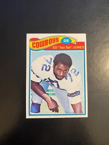 1977 TOPPS FOOTBALL #314 ED "TOO TALL" JONES!! $1 SHIPPING!! - Picture 1 of 2