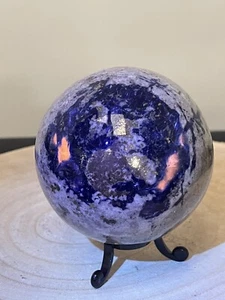 Fluoreszierende Afghanite mit pyrite Kugel- 1040 g Afghanit - Bild 1 von 13