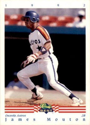 1992 Classic Best Minor League James Mouton Osceola Astros #207 - Image 1 of 2