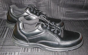 ROCKPORT Men’s 12 W Wide Black EUREKA Walking Sneaker Shoe w/Rubber Sole #K71218 - Picture 1 of 7