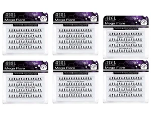 Ardell Individual Lashes - Knot-Free - MegaFlare - Medium ( Pack of 6 ) - Picture 1 of 1