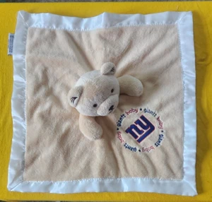 Baby Fanatic NewYork Giants infant teddy bear receiving blanket - Picture 1 of 4
