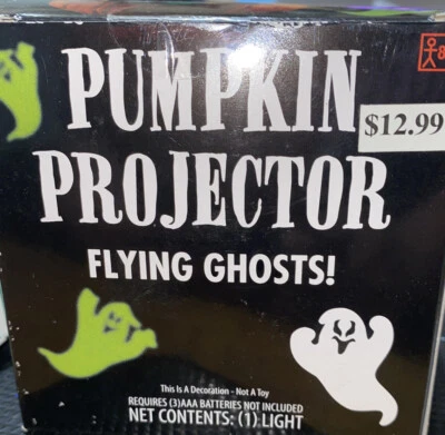  Accesorio para tallar calabaza proyector calabaza fantasma, 3,5", verde blanco Foto 1 de 4