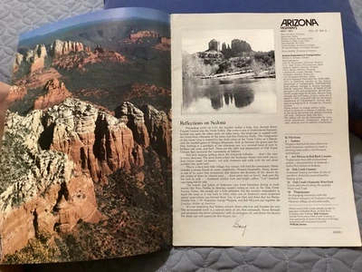 ARIZONA HIGHWAYS, MAY 1981; SEDONA OAK CREEK COUNTRY/ FREE POSTAGE!!!! Foto 1 de 4