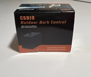 Control de ladridos de perro al aire libre CSB19 ultrasónico a batería resistente a la intemperie 50 pies - Imagen 1 de 4