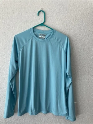 Columbia Mujer Omni Sombra Protección Solar XL Natación/Surf/Playa Top Foto 1 de 4