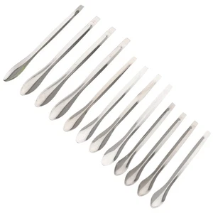 12 piezas cucharas medidoras de acero inoxidable para experimentación de laboratorio educativo - Imagen 1 de 12
