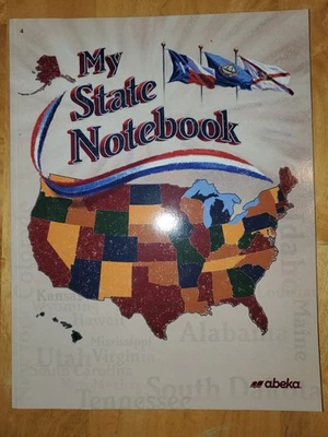 Abeka My State Notebook Book 4th Grade 4 Third Edition Learning Homeschool - Image 1 of 2