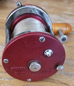 Mulinello da Pesca Penn Jigmaster 500S Acqua Salata Vintage Convenzionale - Foto 1 di 3