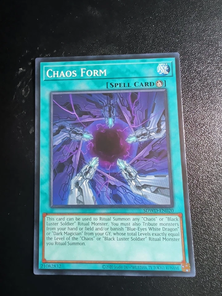 Chaos Form (Unlimited Misprint) SDWD-EN020 Structure Deck: Blue-Eyes White... - Image 1 of 1