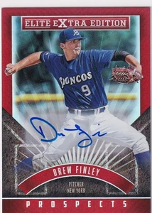 2015 Panini Elite Extra Edition PROSPECTS #93 DREW FINLEY AUTOGRAPH R/C - Picture 1 of 2