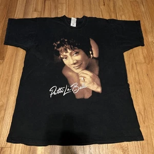 Vintage 1990’s Patti LaBelle Don’t Block The Blessings Black T-Shirt XL - Picture 1 of 5