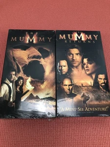 Die Mumie und die Mumie kehrt zurück VHS Posten neu versiegelt Brendan Fraser Rachel Weisz - Bild 1 von 5