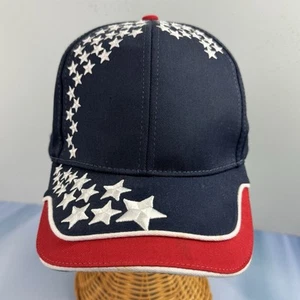 Nissin Cap USA US-Flagge Stars American Patriotic 6 Panel Baumwolle Baseballmütze blau - Bild 1 von 10