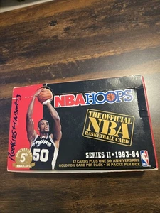 1993-94 NBA Hoops Series 2 Hobby Basketball Cards In Box - Picture 1 of 10