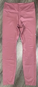 Nike Dri-Fit Leggings Womens Medium Running Tight Mauve Metallic Cropped RN56323 - Picture 1 of 10