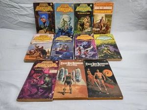Lot of Mars Series 1-11 Edgar Rice Burroughs Vintage PB - Picture 1 of 15