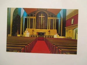 Janesville Wisconsin Postcard Interior Cargill Methodist Church WI - Picture 1 of 2