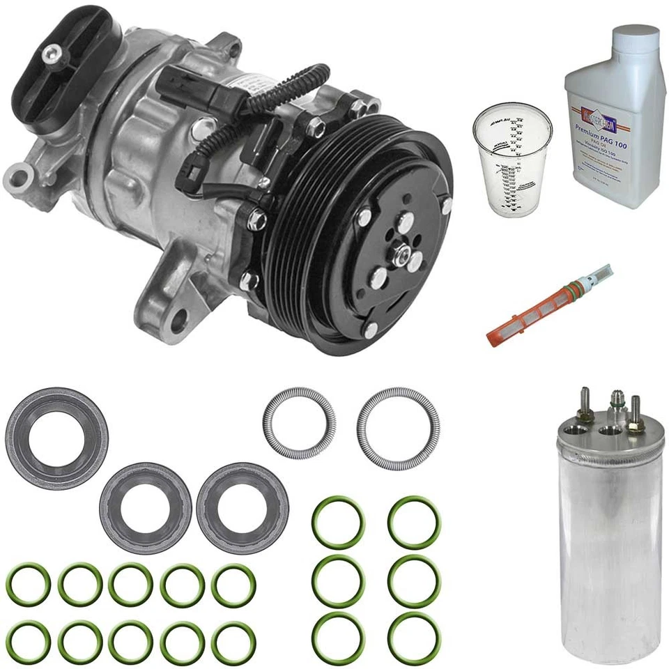 For Dodge Dakota 2002 2003 Omega AC Compressor w/ A/C Repair Kit CSW - Изображение 1 из 1