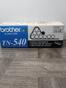 NEW SEALED Genuine Brother TN-540 Black Toner Cartridge - Picture 1 of 3