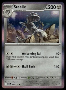 Steelix #093/132 ME01: Mega Evolution Reverse Holo 6780 - Picture 1 of 2