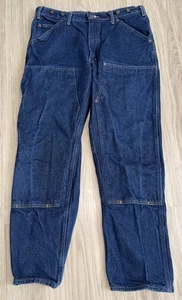 Baileys Wild Ass Double Knee Work Jeans 38x32 MADE IN USA Smoke Smell - Bild 1 von 11