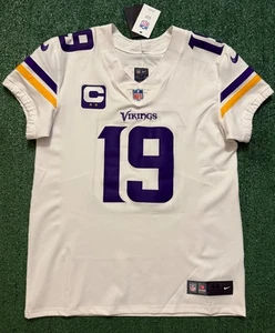 Authentic Adam Thielen Minnesota Vikings White Nike Vapor Elite Jersey Size 44/L - Picture 1 of 12