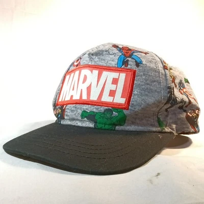 Marvel Juvenil Gris Niños Béisbol Snapback Gorra Ajustable Foto 1 de 4