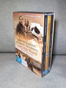 Long Way Round DVD Collectors Edition Box Set Ewan McGregor All Three Seasons R4 - Picture 1 of 7