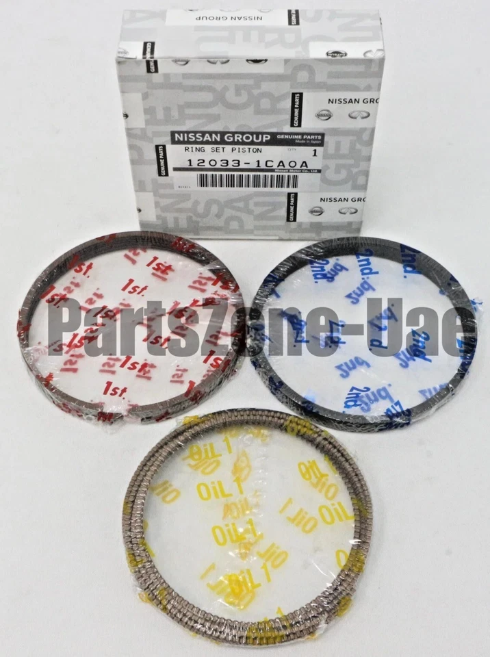 12033-1CA0A Genuine Infiniti QX50 FX50 Piston Ring Set OEM - Image 1 of 1