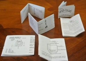 Nelsonic Game Watch MANUAL Instructions PAC-MAN Zelda SUPER MARIO III U Pick - Picture 1 of 7