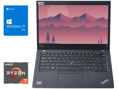 Lenovo ThinkPad X395 Ryzen 7 Pro 3700U 16GB - 128/256/512/1024GB SSD HD Win 11 - Immagine 1 di 4