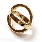 Hermes Scarf Ring Gold NoDateCode 2892077