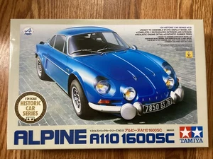 Kit Modelo Plástico Alpine A110 1600SC 1/24 TAMIYA Serie Coche Histórico - Imagen 1 de 2