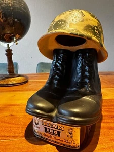 JIM BEAN LIMITED EDITION MILITARY BOOTS UNGEÖFFNET ORIGINAL VERSIGELT RARITÄT - Bild 1 von 6
