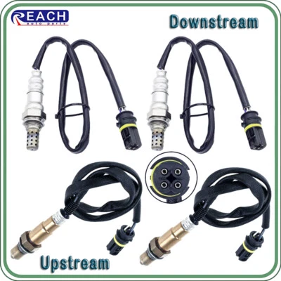 New 4X Oxygen Sensor Up+Down For Chrysler Crossfire Mercedes-Benz CL65 AMG CL500 - Image 1 of 4