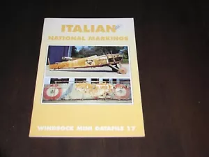 Windsock Mini Datafile 17 Italian National Markings WWI Aircraft reference book - Picture 1 of 3