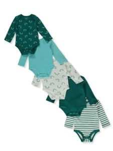Hanes Baby 5-Pack L/S Bodysuits - Picture 1 of 27