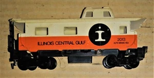 VINTAGE 1970 HO GAUGE TYCO ILLINOIS CENTRAL GULF CABOOSE ICG # 2013, - Picture 1 of 4