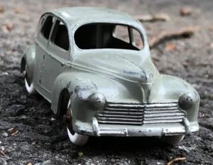 Dinky Peugeot 203-Bluish Gray Color-Made in France-Very Good - Picture 1 of 10