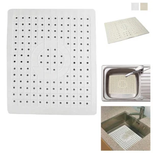 10" x 12" Kitchen Sink Drain Mat Pad Protector Non-Slip Rubber Durable Sink Grid - Picture 1 of 1