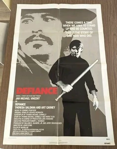 Original 1980 Defiance Movie Theater Poster One Sheet 27x41 - Picture 1 of 6