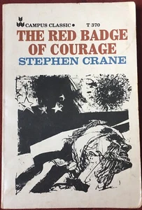 The Red Badge of Courage by Stephen Crane 1973 Vintage Paperback Campus Classic - Imagen 1 de 3