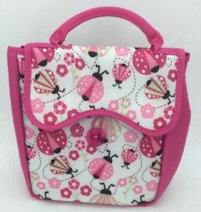 NWT Fit & Fresh Caitlin Chiller Insulated Lunch Tote/Bag Ladybug Frenzy. (AC)