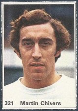 MARSHALL CAVENDISH TOP TEAMS 1971- #321-ENGLAND/TOTTENHAM HOTSPUR-MARTIN CHIVERS