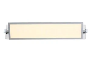 Artika Reflection 27 in. 1-Light Chrome Modern Integrated LED Vanity Light Bar - Picture 1 of 8